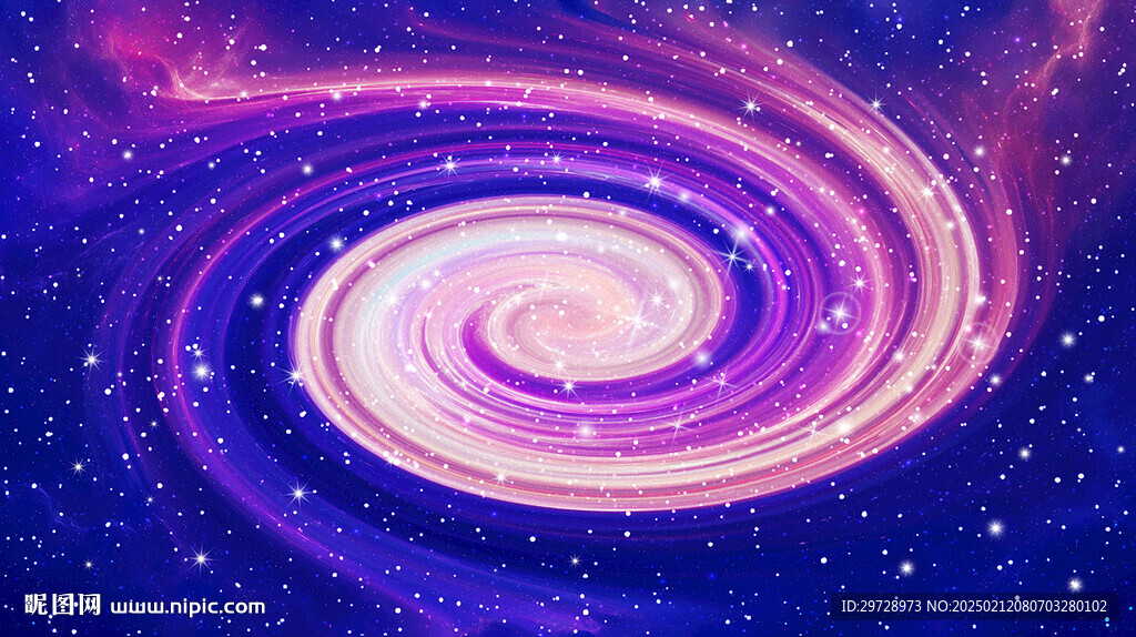 唯美漩涡星空