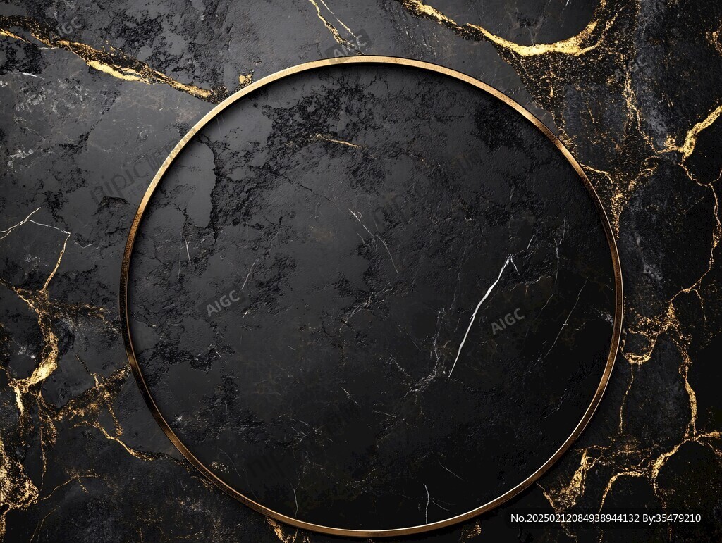 黑金大理石背景
