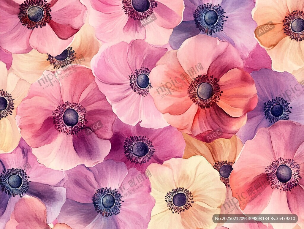 3d立体花壁纸