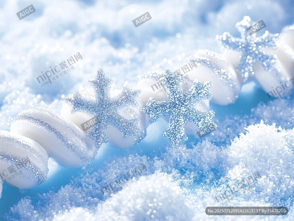 3d冰雪主题设计