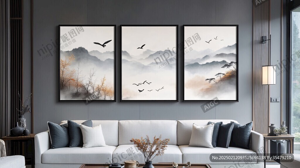 客厅意境画