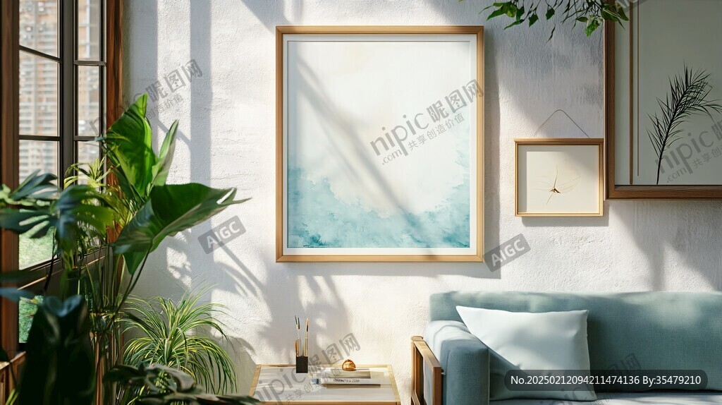 夏天居家场景图