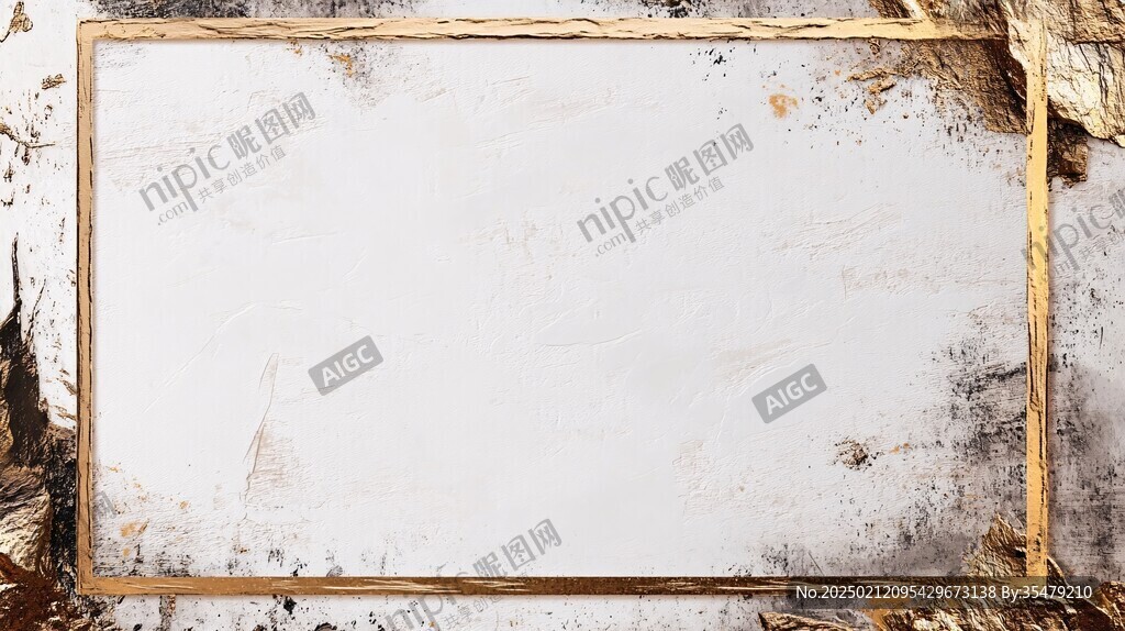 锈迹斑斑的铁框