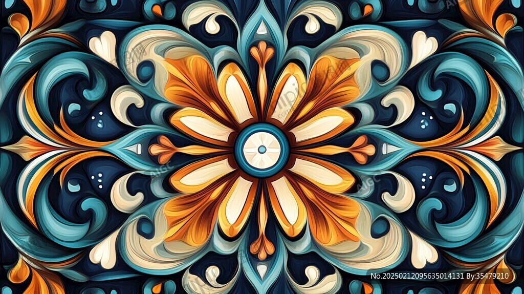 3d欧式花纹底纹