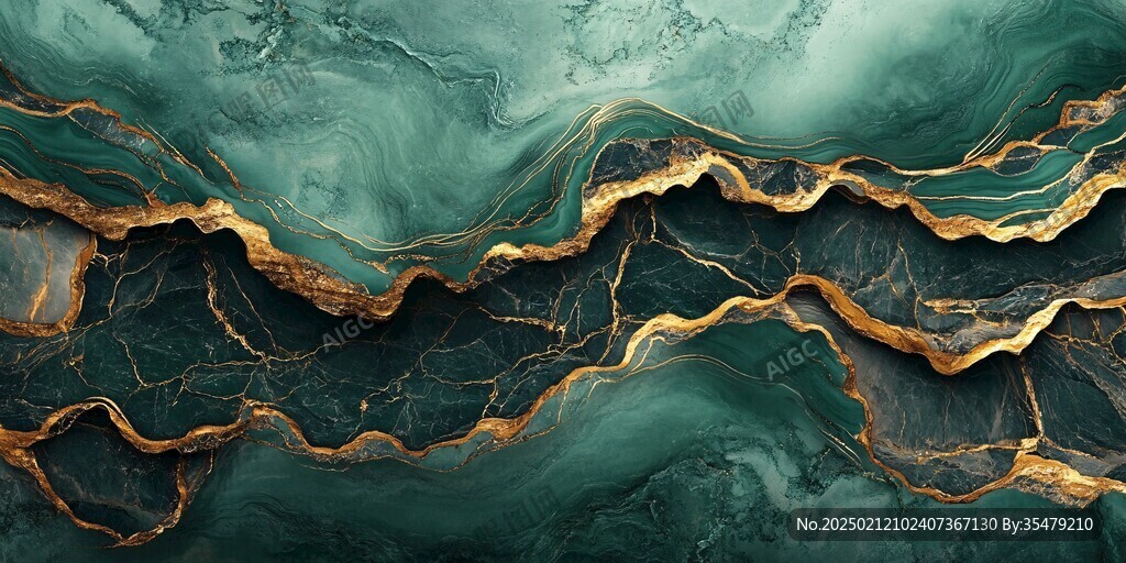 肌理彩色流体背景墙