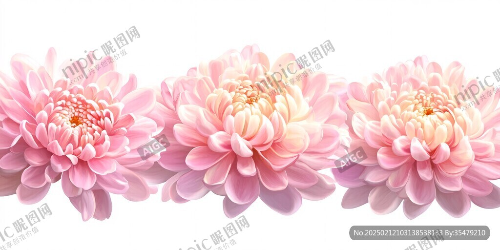 3d立体唯美花卉