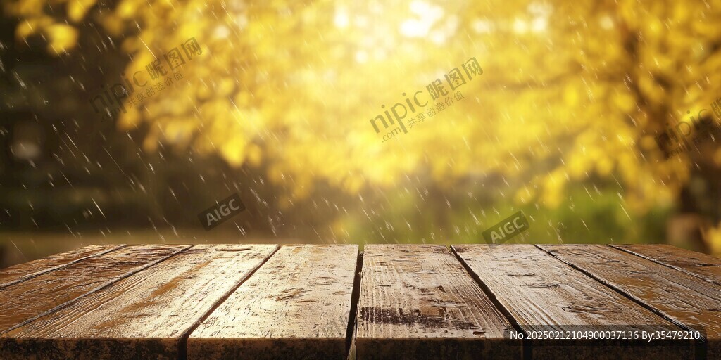 秋季的雨