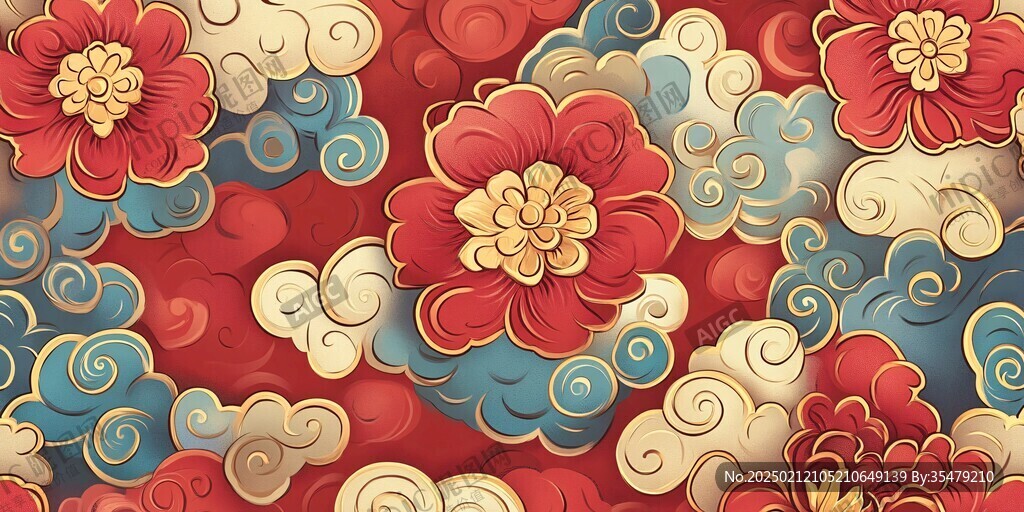 花云纹