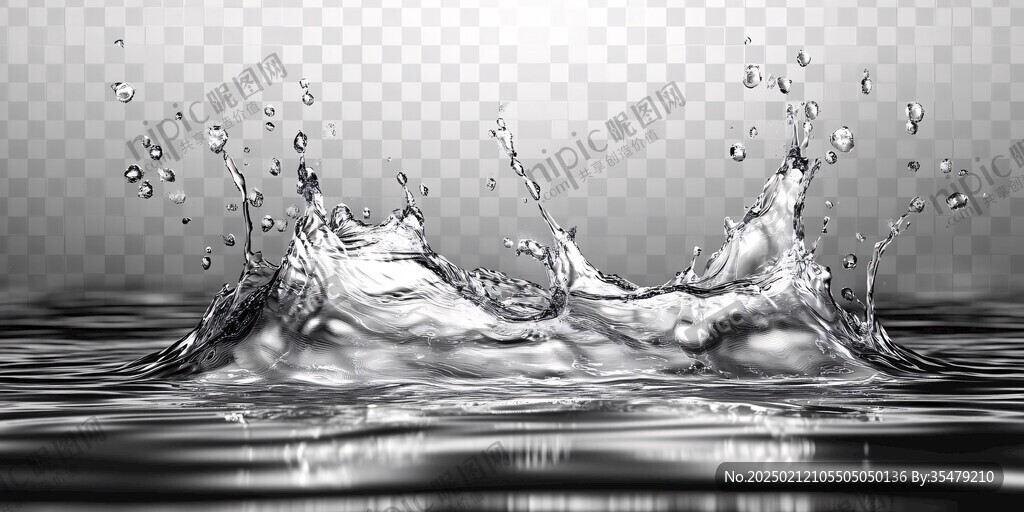 水中水波水花