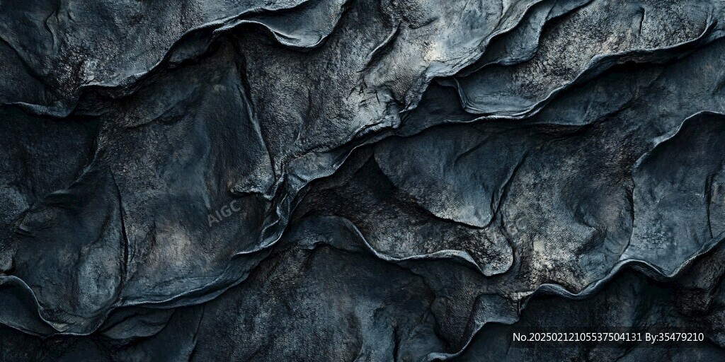 蓝色玛瑙石艺术背景