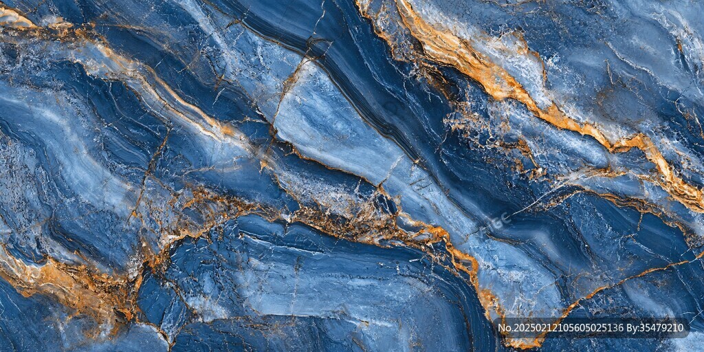 蓝色玛瑙石艺术背景