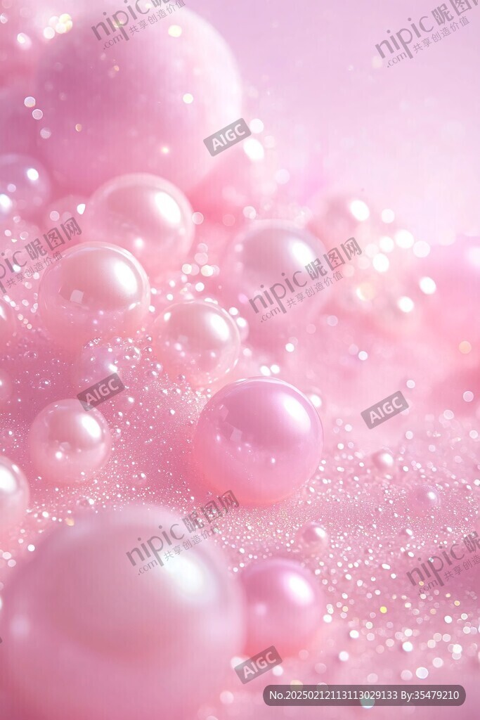 温柔粉紫色流光溢彩