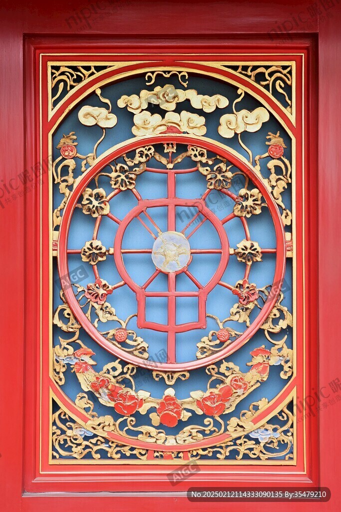 满洲窗素材