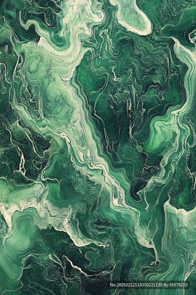 彩绿色大理石背景
