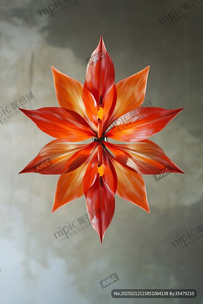 折技莲花