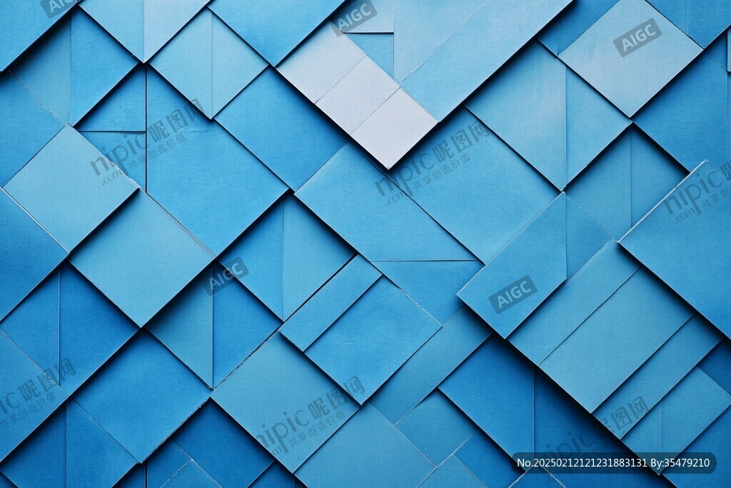 立体几何背景墙