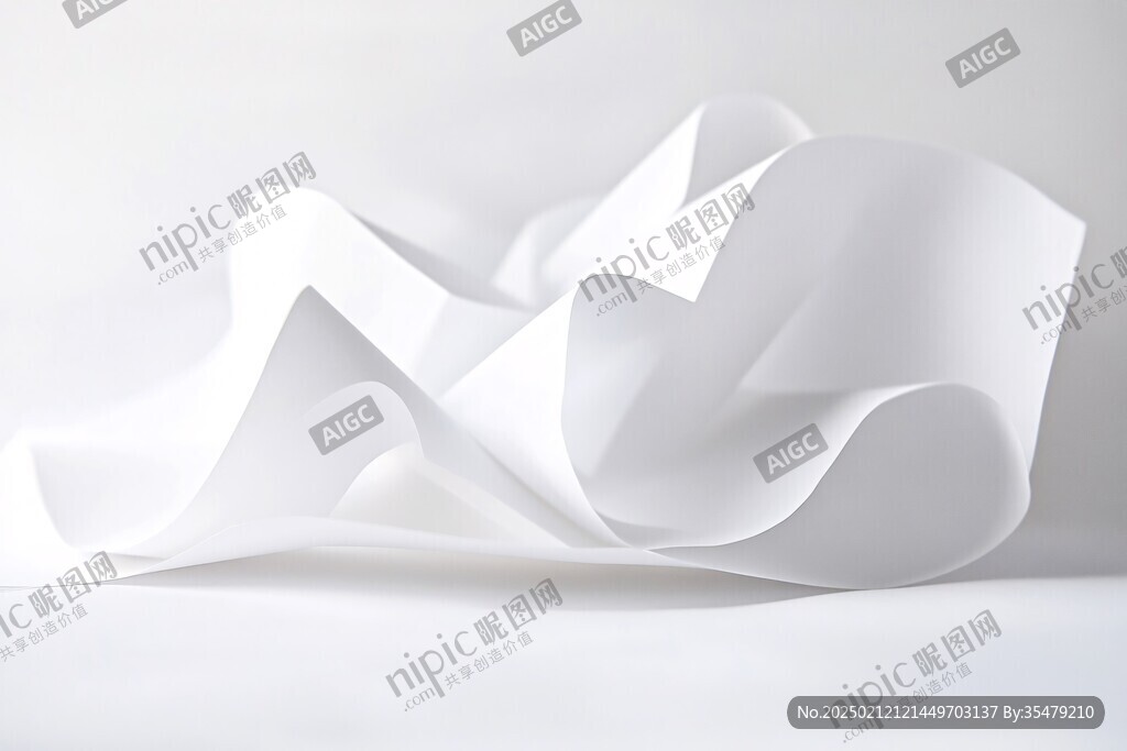 创意纸张艺术造型