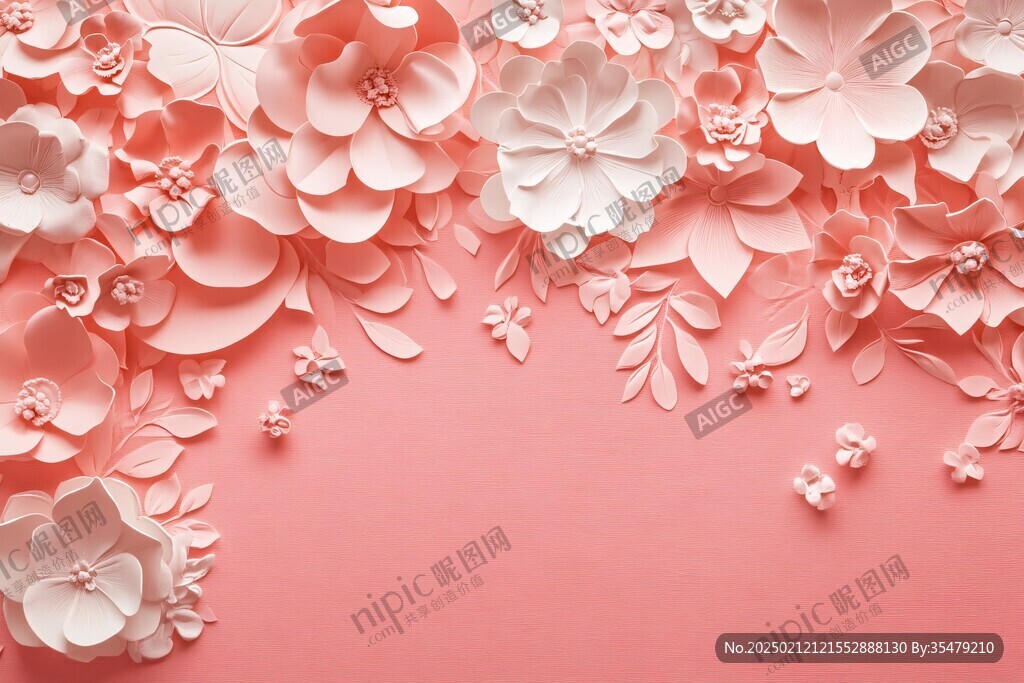 纸花造型