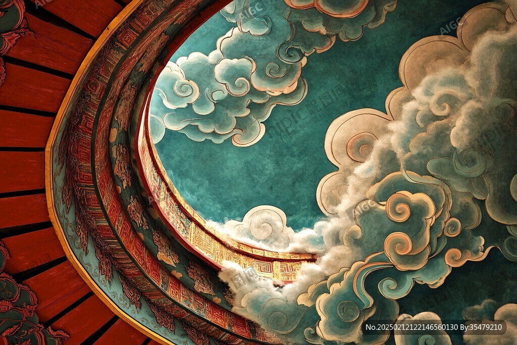 云纹吊顶