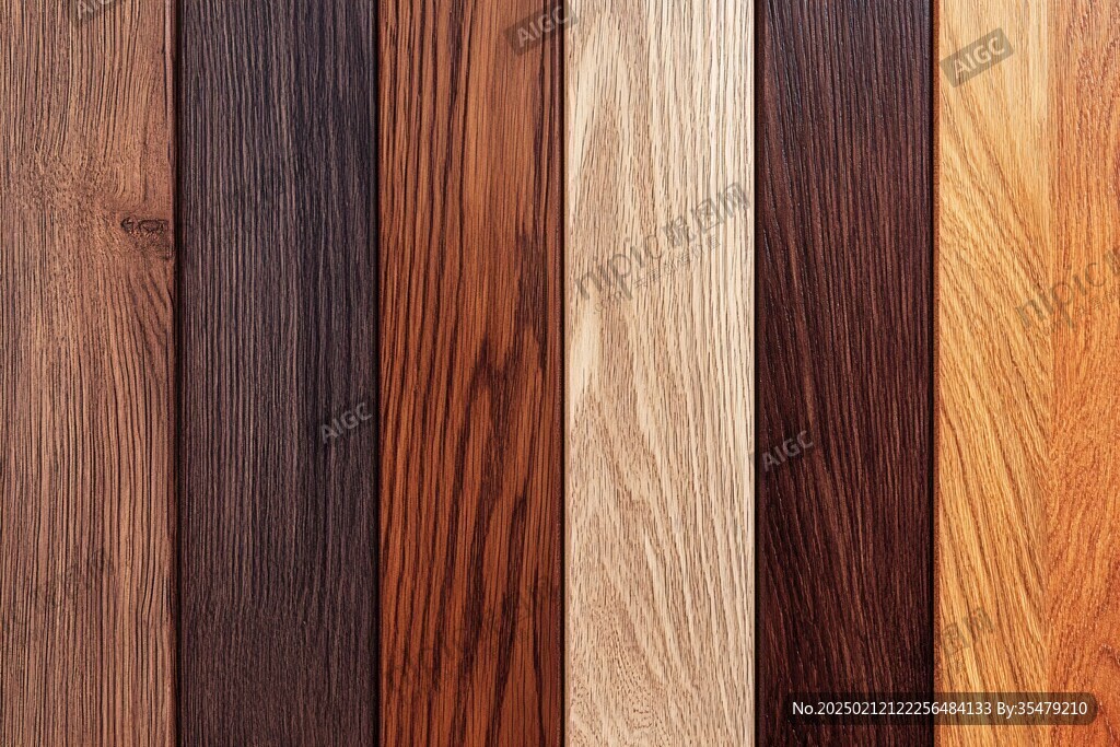 多种颜色木板木材