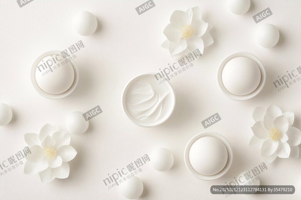 3d立体简约花