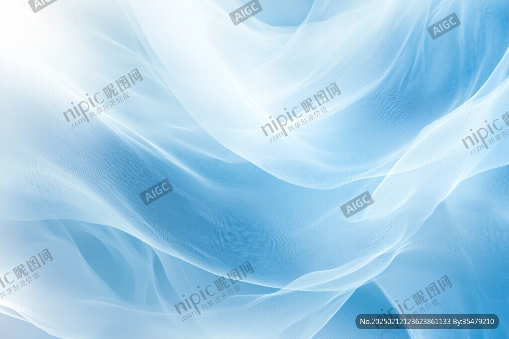 浅蓝色流动感背景素材