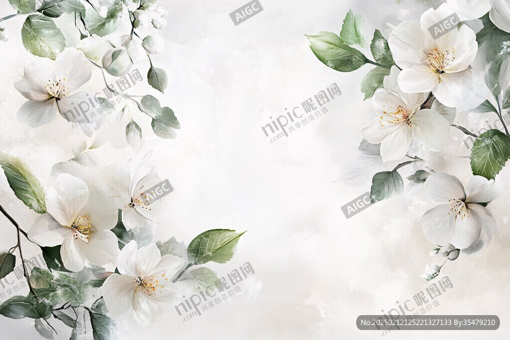 3d花朵背景墙