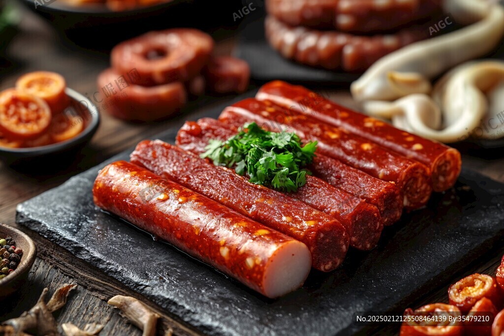 卤味粉肠