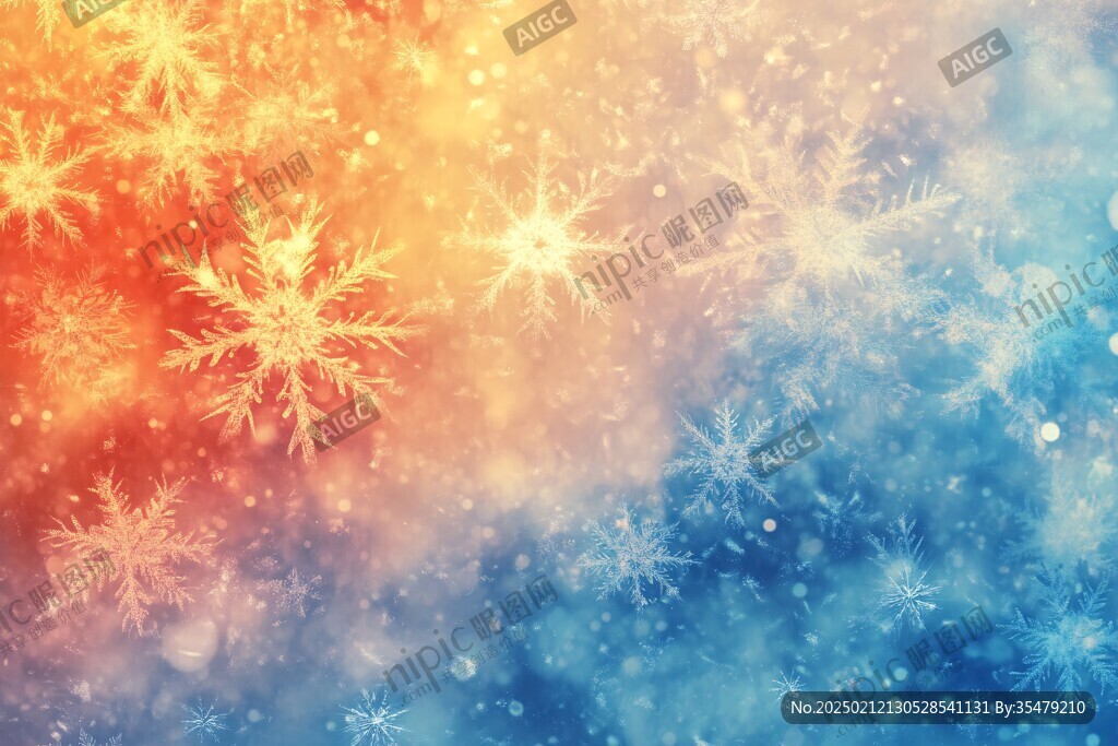 梦幻雪花