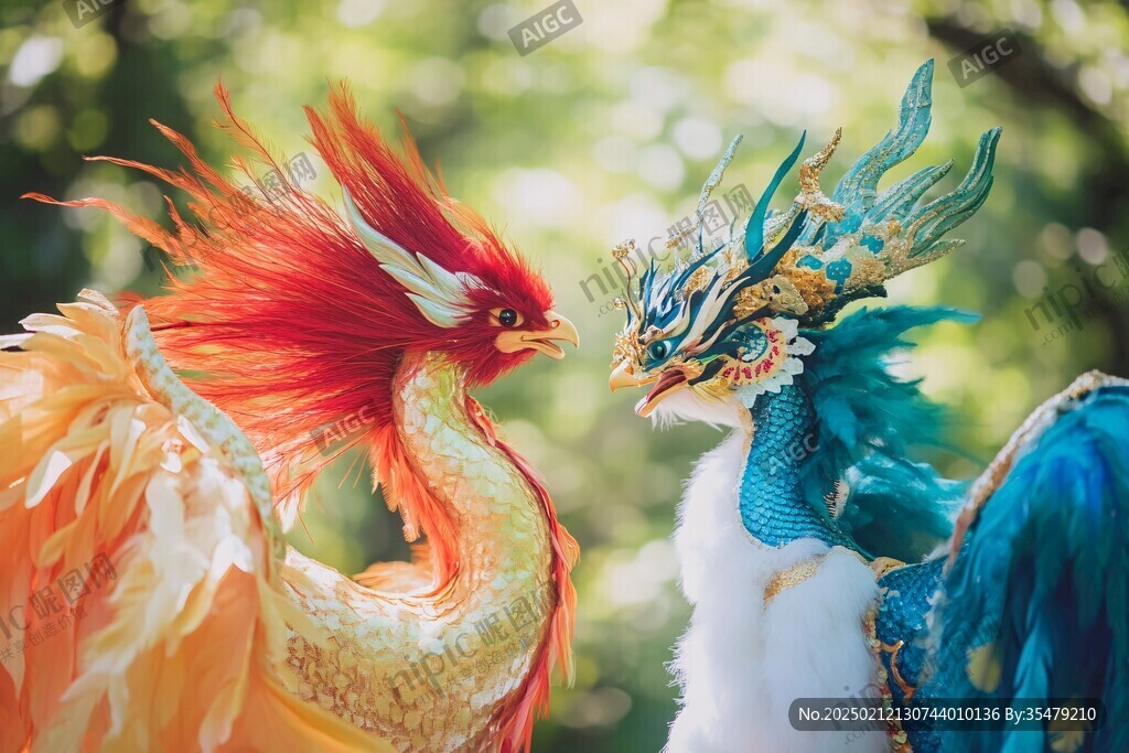一对凤凰