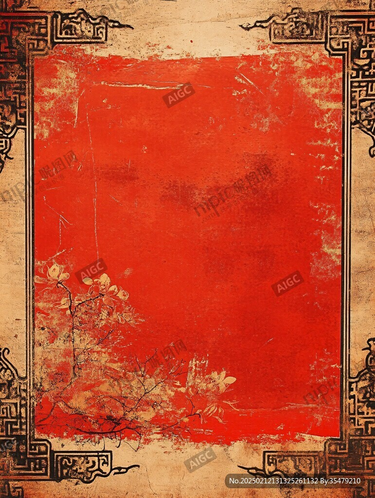 古典海报背景