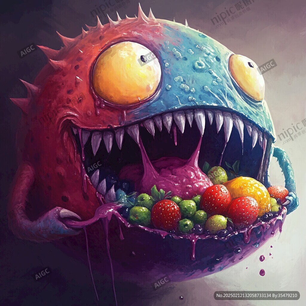 游戏插画水果
