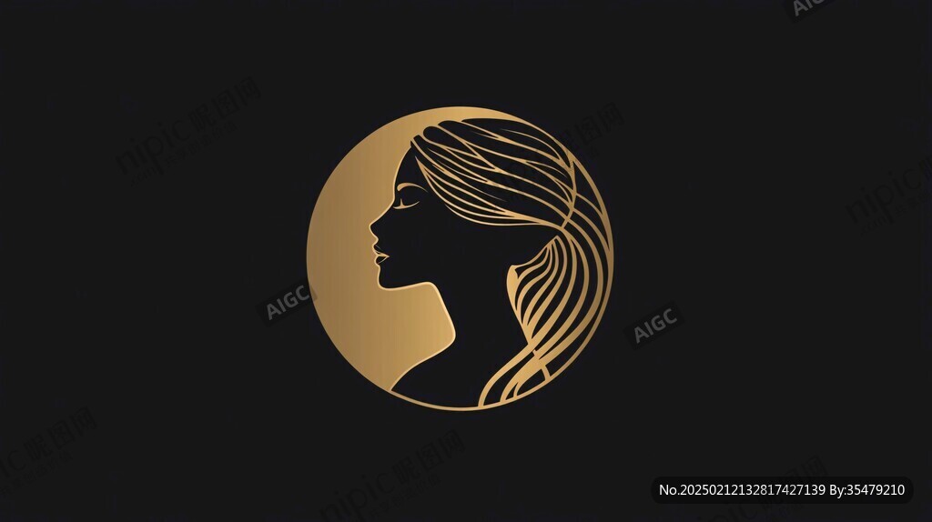 轻奢女性女人logo