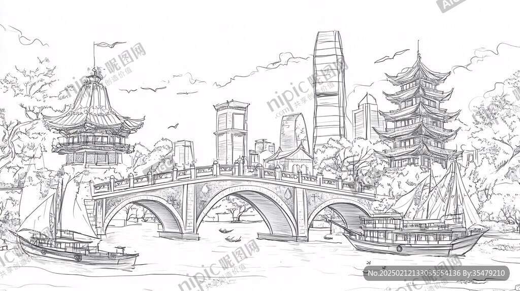 前海线稿