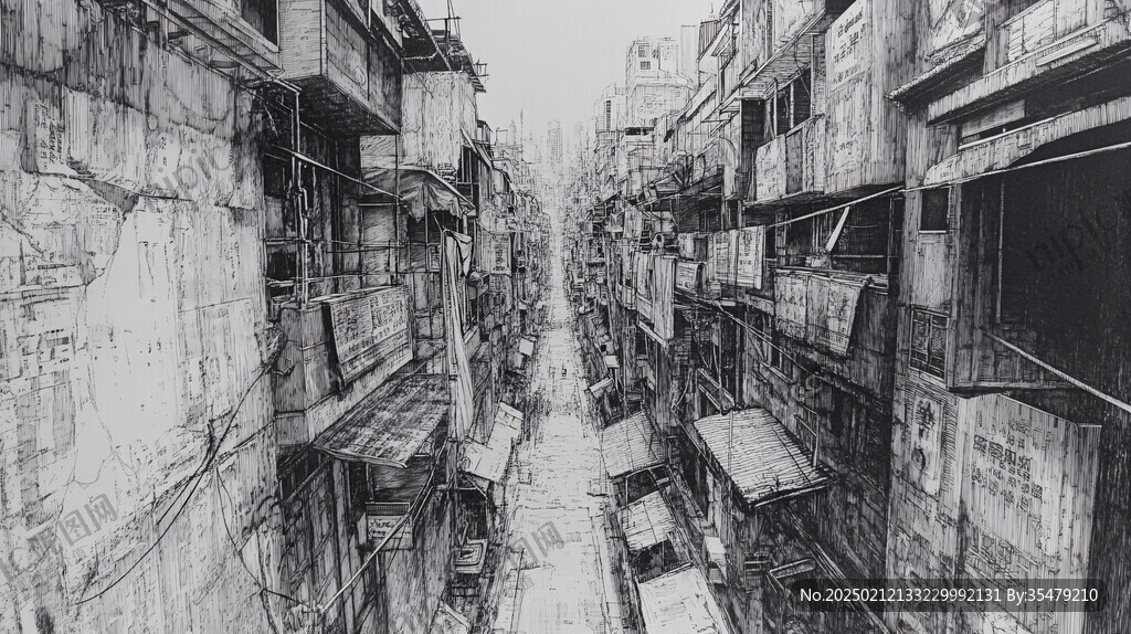 庙街手绘
