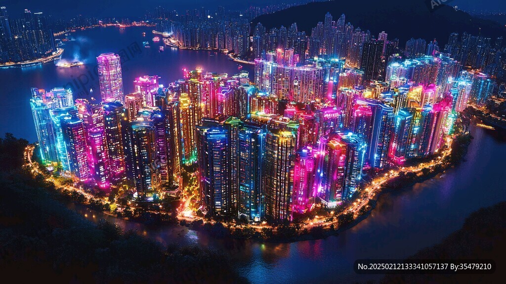 幻彩涌香江