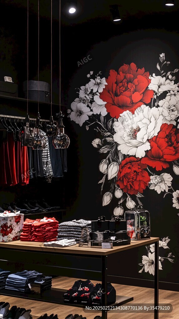 花店壁画