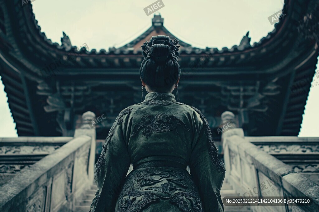 仰视历史古风