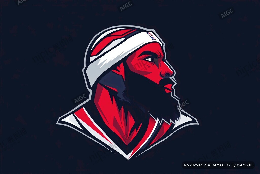 篮球运动员logo