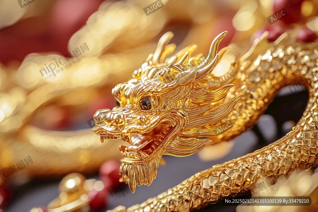 金龙摆件