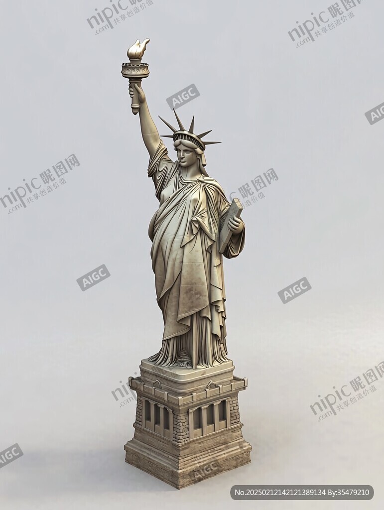 自由女神铜像