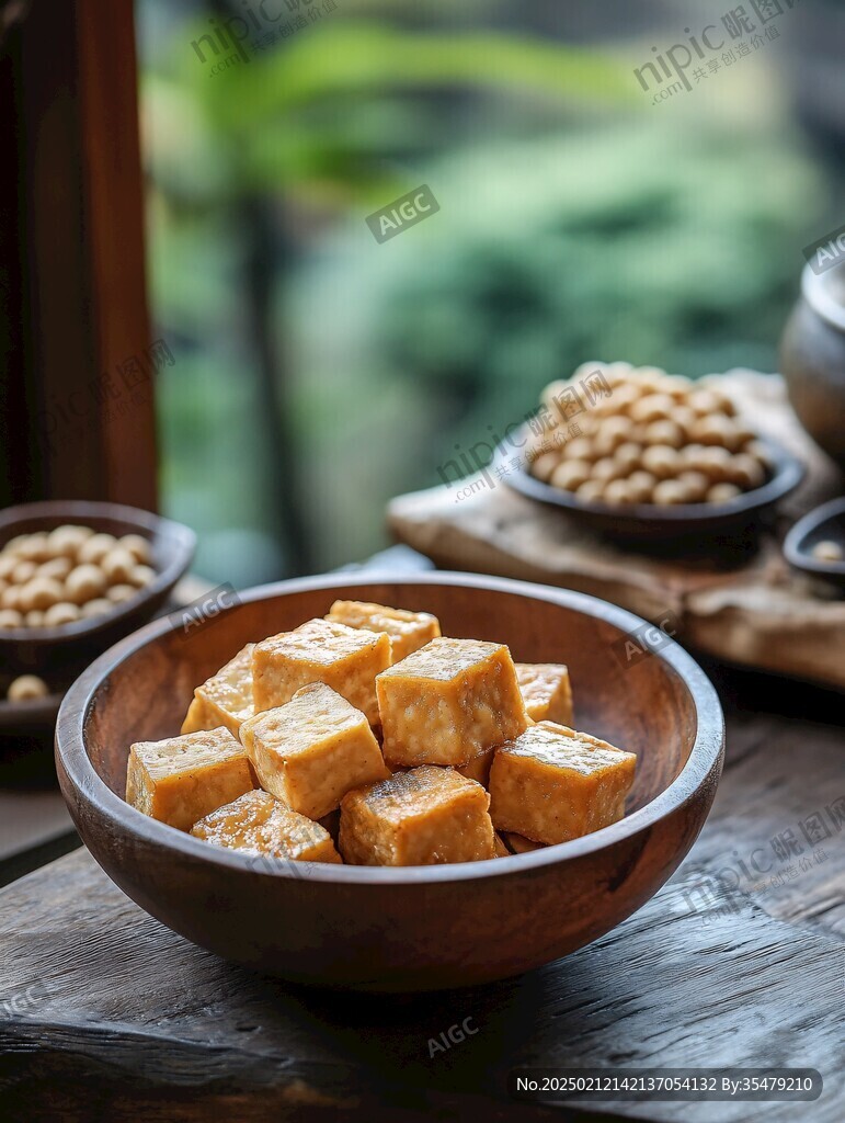 豆腐乳特写
