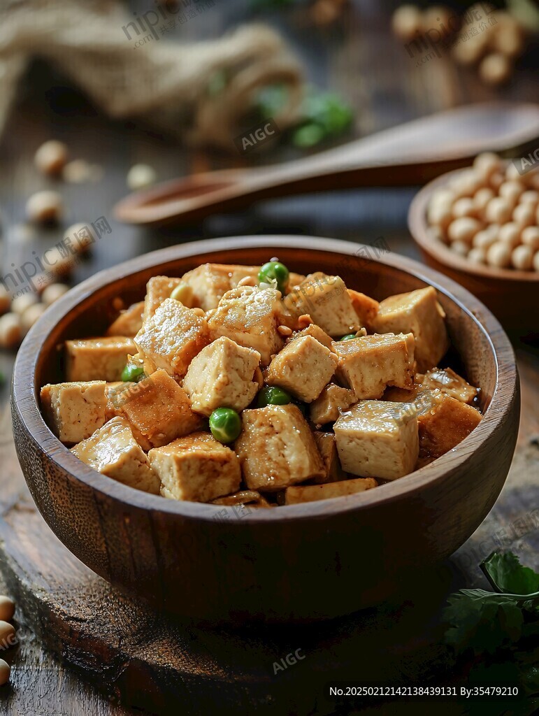 卤味豆腐