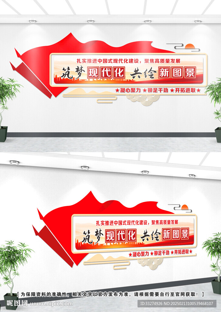 中国式现代化文化墙