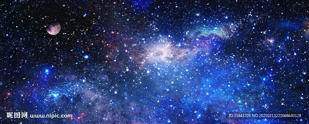巨幅宇宙星空天花软膜背景
