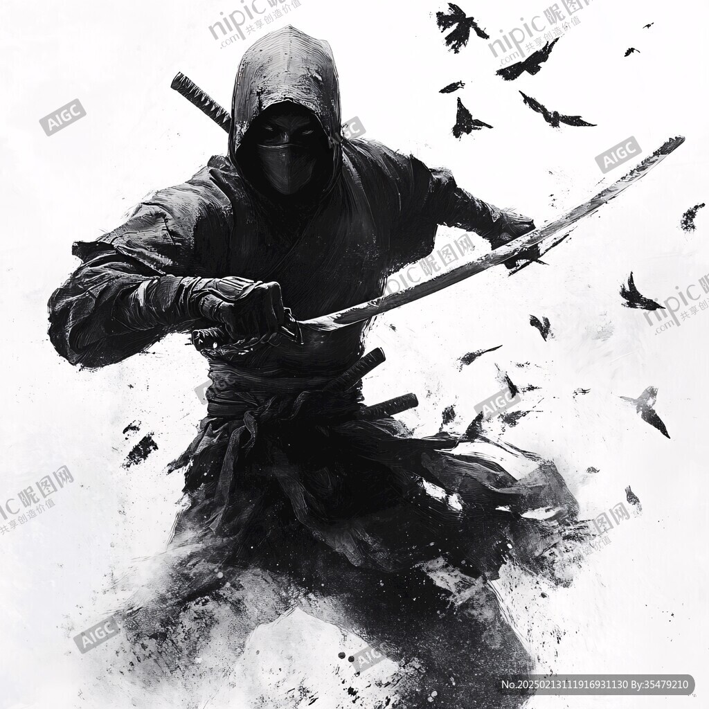 拄剑武士
