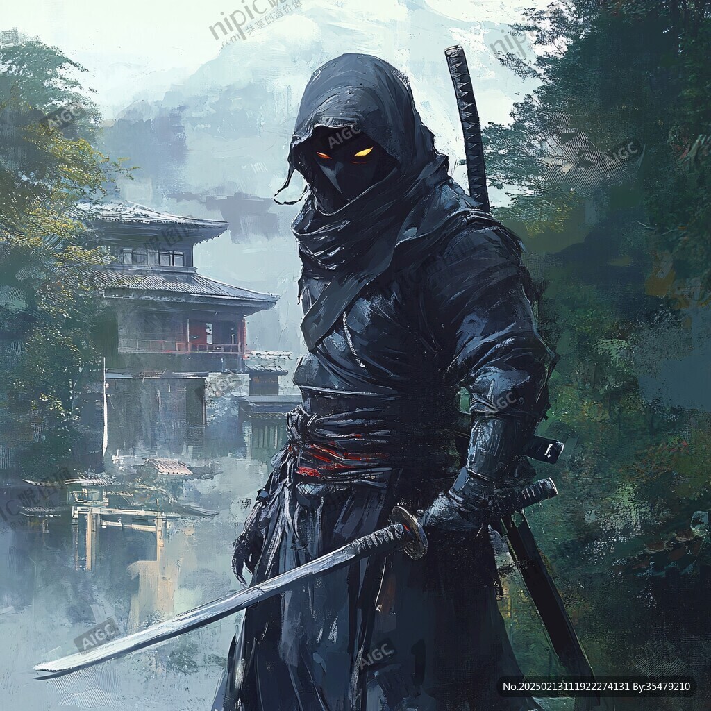 拄剑武士
