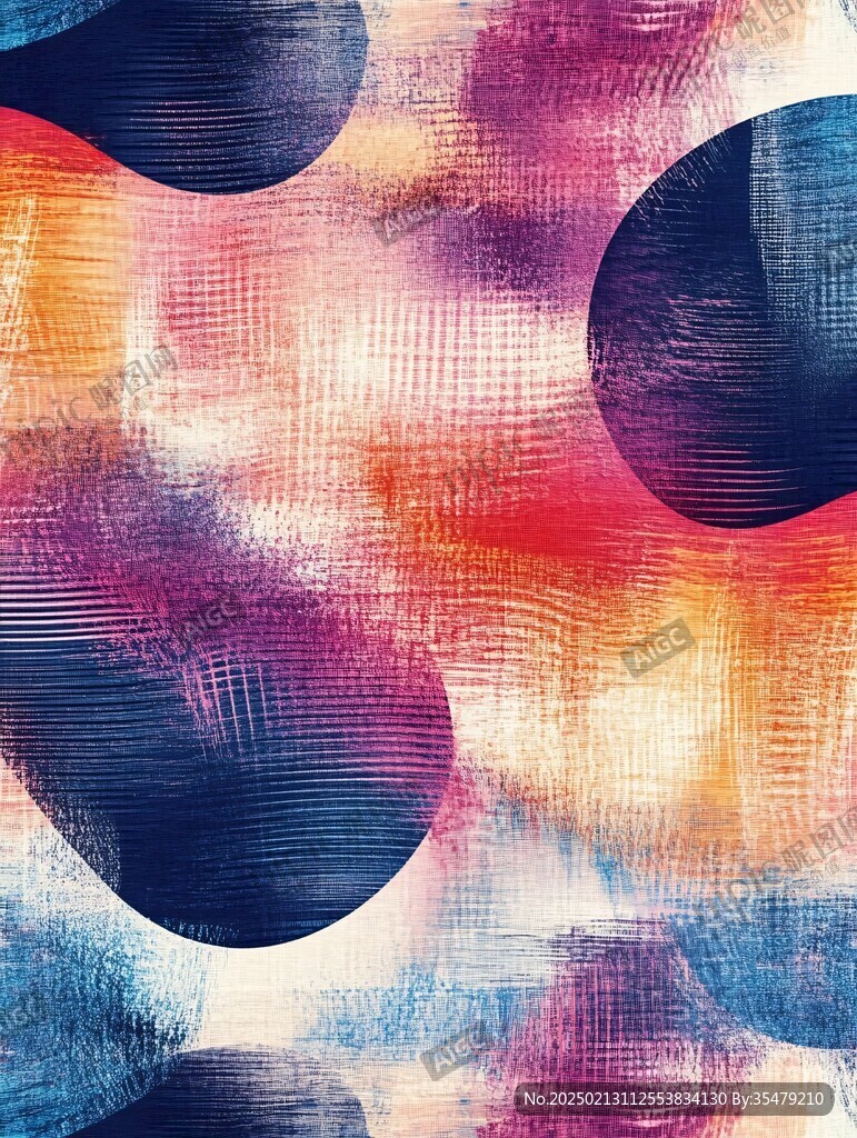 现代轻奢简约抽象画