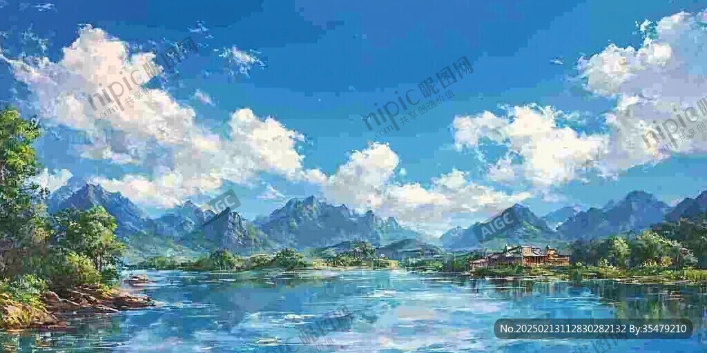 新海诚风格插画