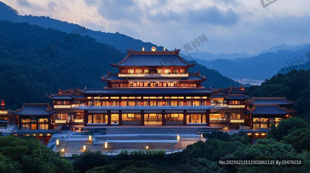 尼山圣境素材